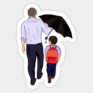 What is Love? Protecting the ones you love more than yourself Sticker